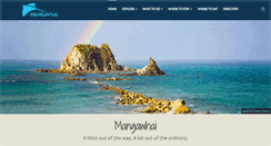 Desktop Screenshot of mangawhai.co.nz